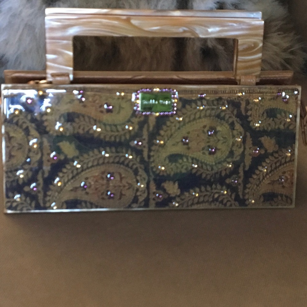 Limited Edition Stella Page Design Paisley clutch